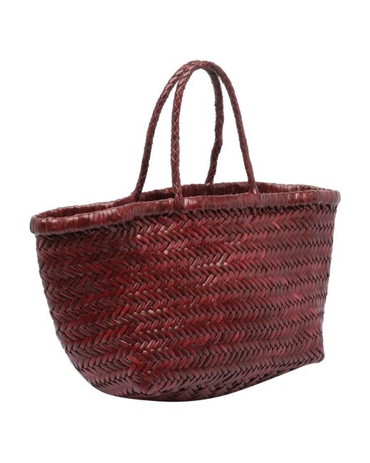 Dragon Diffusion Red Small Triple Jump Handbag