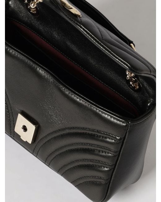 Gucci Black Gg Marmont Small Shoulder Bag