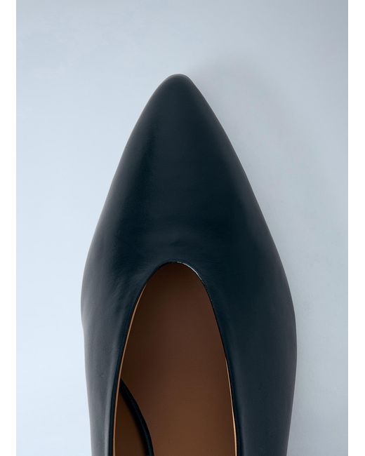 Jil Sander Blue Arc Pumps