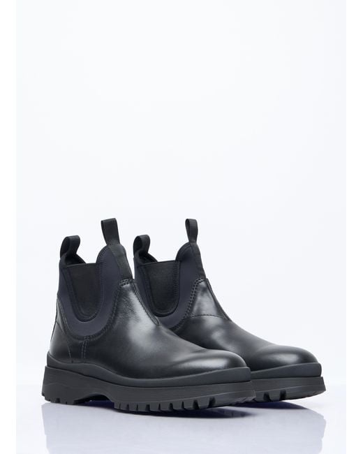 Prada Black Blixxen Boots for men