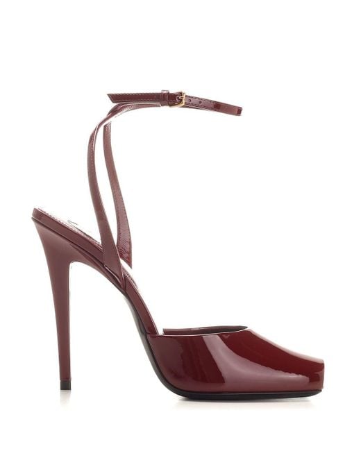 Saint Laurent Multicolor "Le Scandale" Sandals