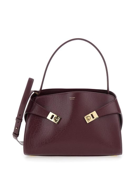 Ferragamo Purple Hug Soft Small