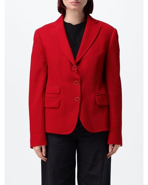 Max Mara Red Jacket