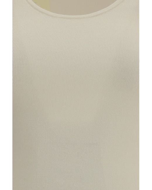 Totême White Compact Sweater