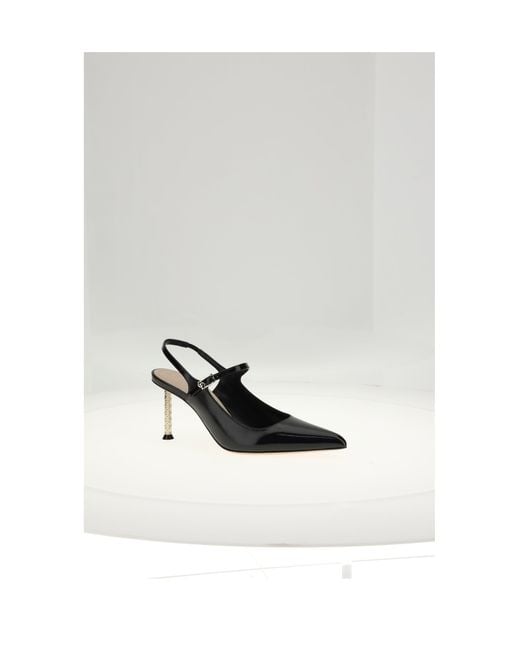 Dior White Dior Slingback 8Cm
