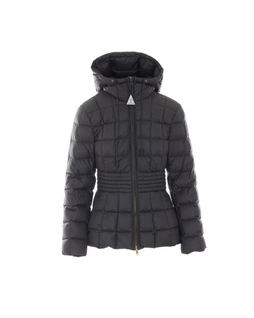Moncler Black Engoulevent Down Jacket