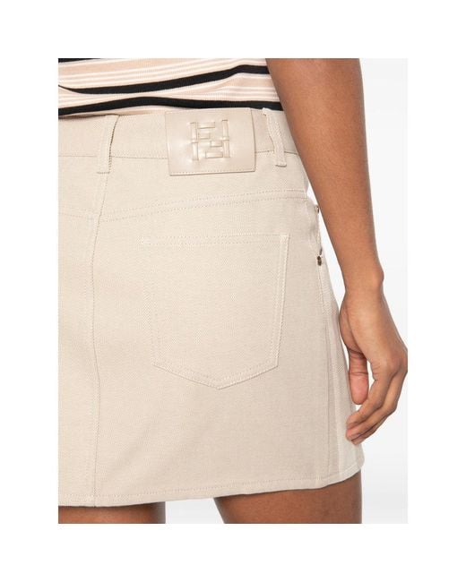 Fendi Natural Neutrals Skirts