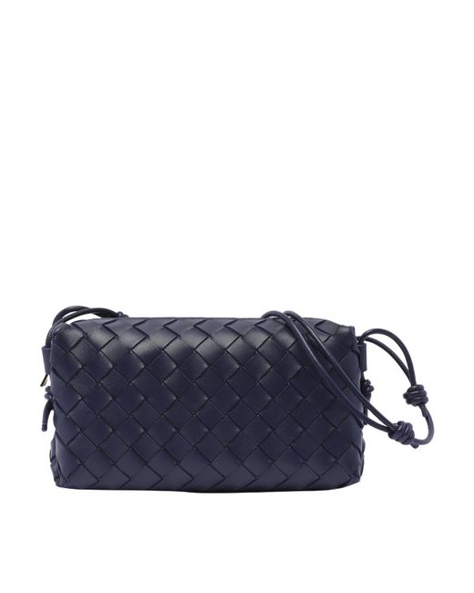 Bottega Veneta Blue Loop East West Crossbody Bag