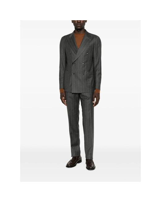 Tagliatore Gray Suits for men