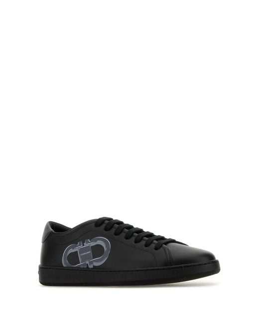 Ferragamo Black Sneakers Brandy for men