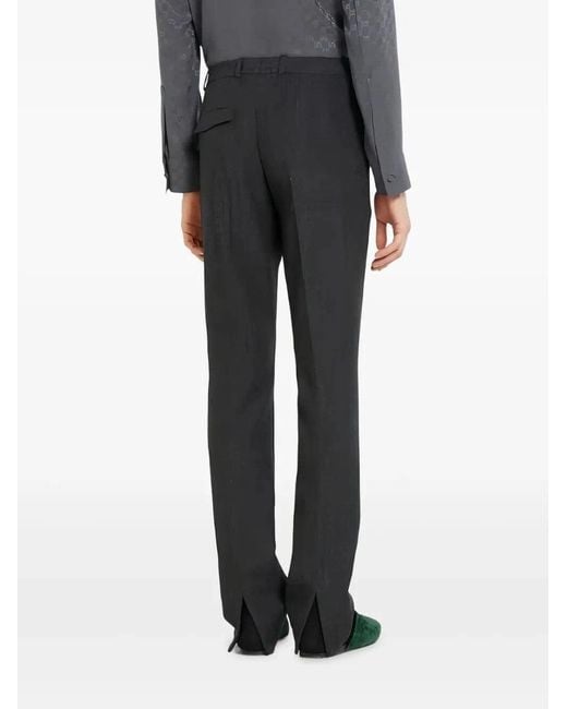 Gucci Black Wool Pants for men