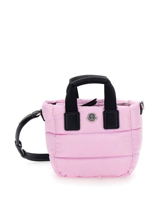 Moncler Pink 'Micro Caradoc' Crossbody Bag