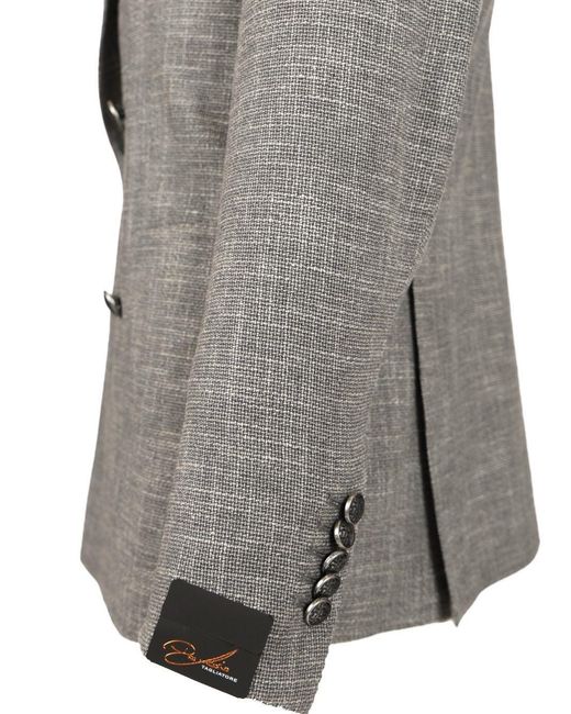 Tagliatore Gray Single-Breasted Jacket for men