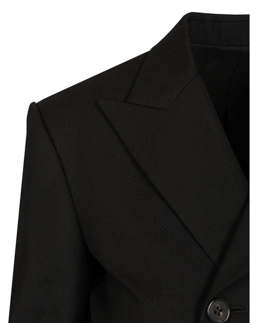 Céline Black Tailored Wool Gabardine Jacket