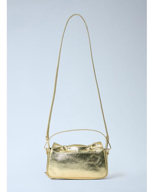 Acne Blue Micro Multipocket Crossbody Bag