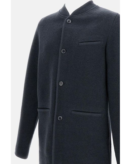 Rier Blue Walker Long Coat for men