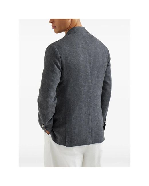 Brunello Cucinelli Blue Jackets for men