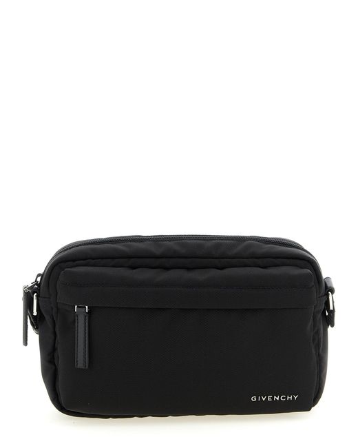 Givenchy Black Essential U Crossbody Bag for men