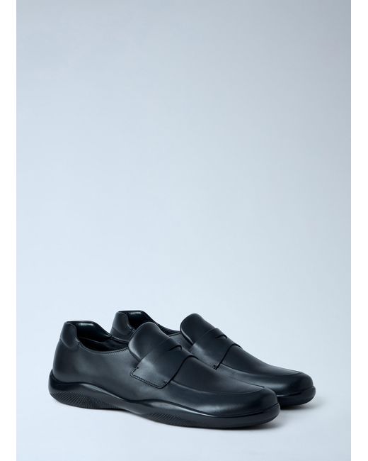 Prada Multicolor Leather Loafers for men