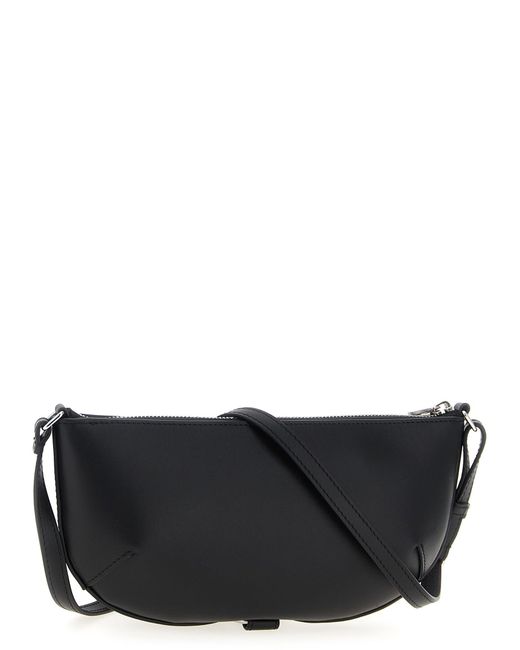 Courreges Black Calfskin Shoulder Bag