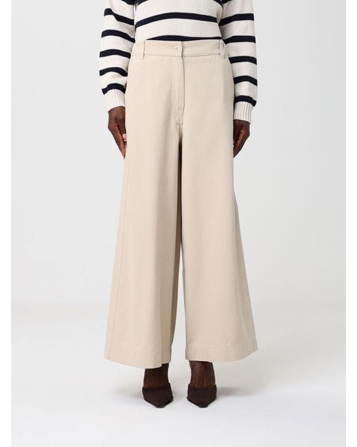Weekend by Maxmara Natural Wide Leg Trousers for men