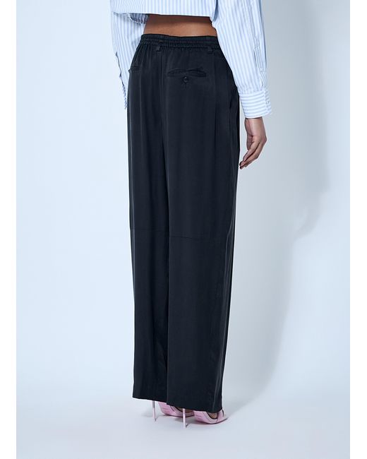 Alexander Wang Blue Pleated Pants