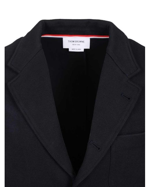 Thom Browne Black "Sack" Blazer for men