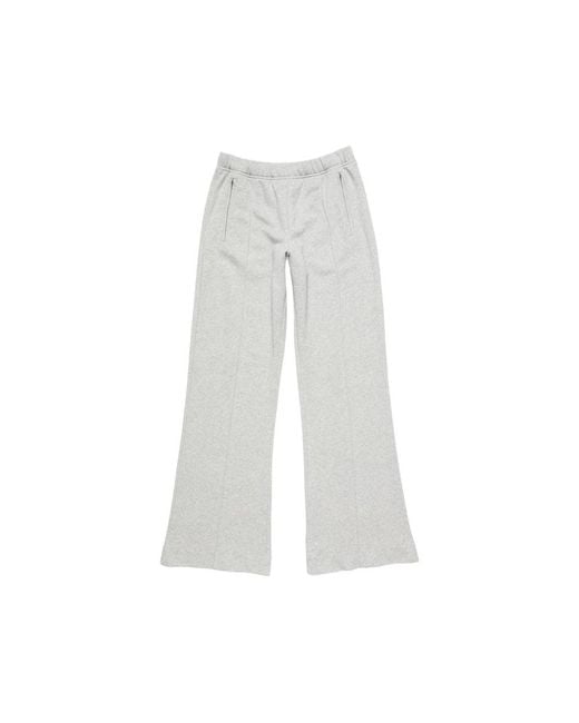 Acne White Trousers