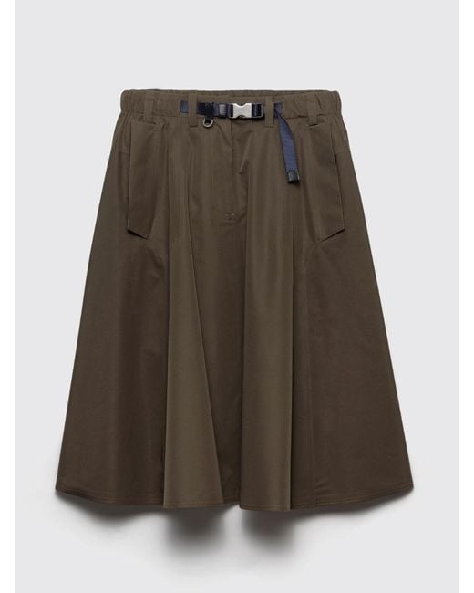 Prada Green Skirt Military