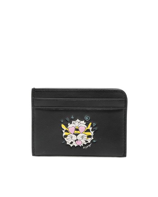 KENZO Black Wallets & Cardholders for men