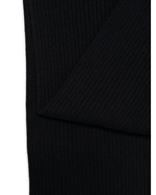 Brioni Black Cashmere Scarf for men