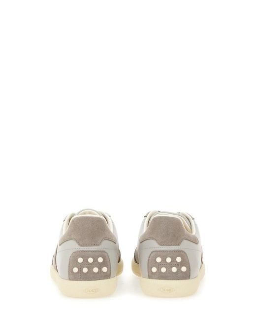 Tod's White Tabs Sneakers for men
