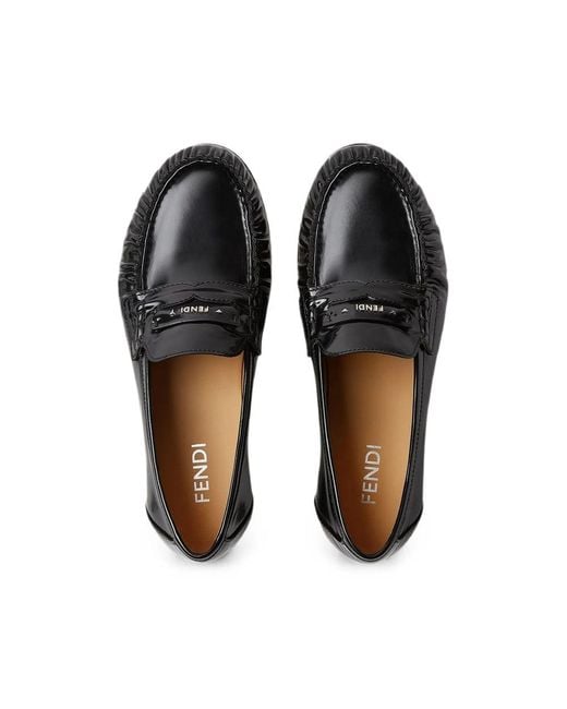 Fendi Black Loafers for men