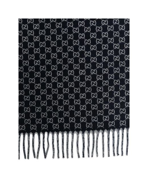 Gucci Black Scarves for men
