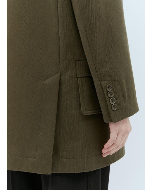 Max Mara Green Woven Jacket