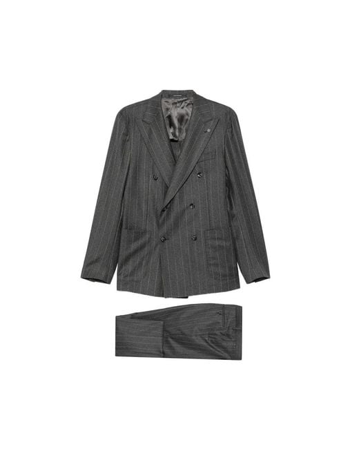 Tagliatore Gray Suits for men