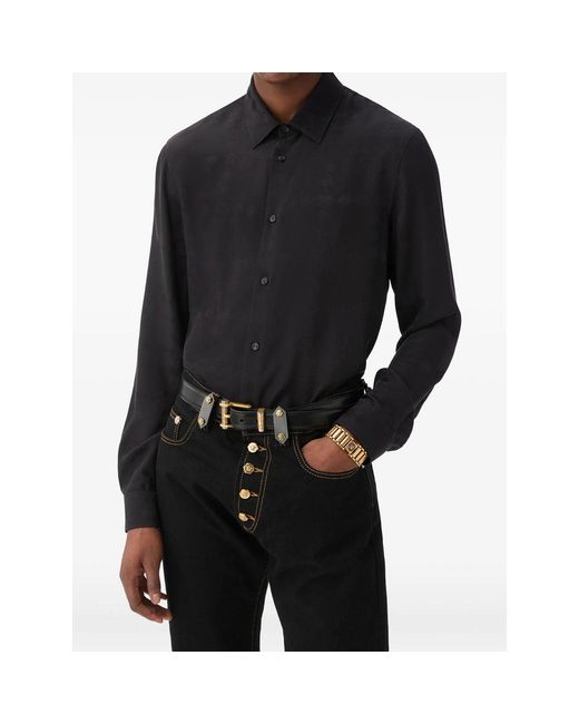 Versace Black Shirts for men