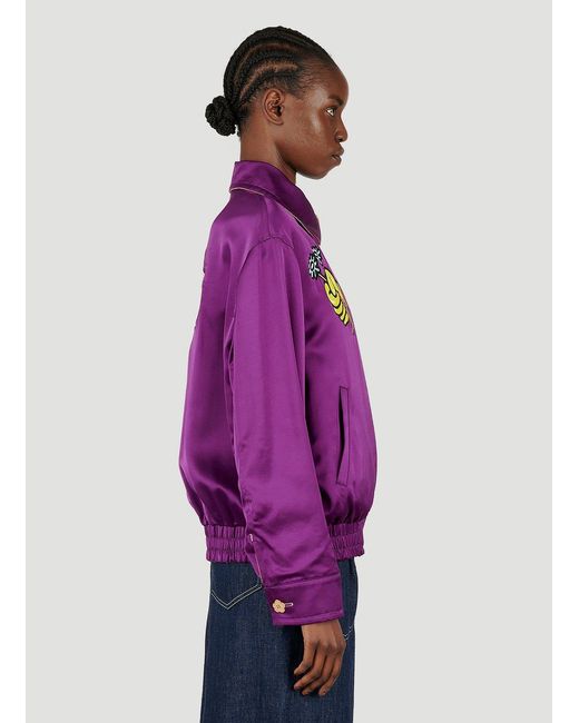 KENZO Purple Boke Boy Reversible Jacket