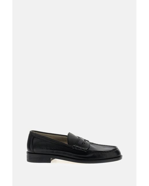 Common Projects Black Leather Loafers for men