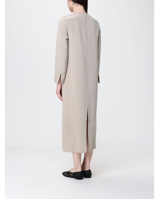 Max Mara White Mxagocce Coat With Buttons