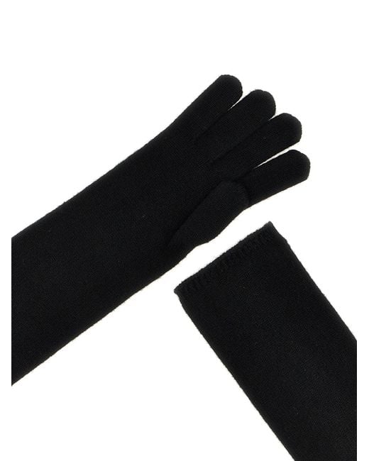 Max Mara Black 'Alaggio' Gloves