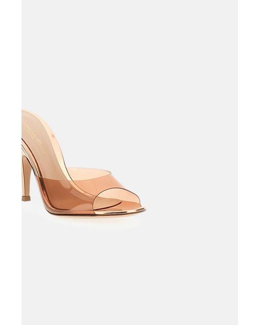 Gianvito Rossi Natural Sofia Mule