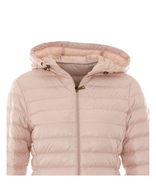 Moncler Pink Igelhood Down Jacket