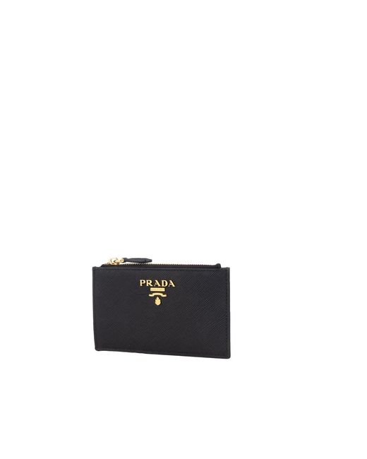 Prada Black Accessories Wallets