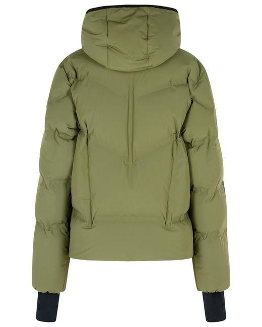 Moncler Green 'Angren' Polyamide Blend Down Jacket for men