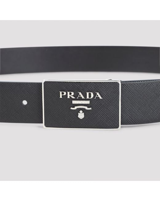 Prada Black Belt for men