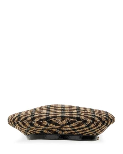 Ganni Brown Square Basket