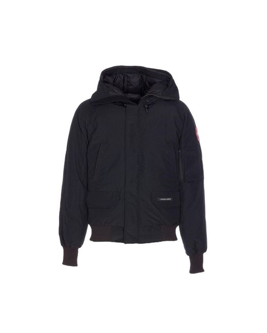 Canada Goose Men's Blue Chilliwack Bomber