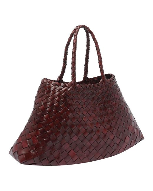 Dragon Diffusion Red Small Santa Croce Handbag