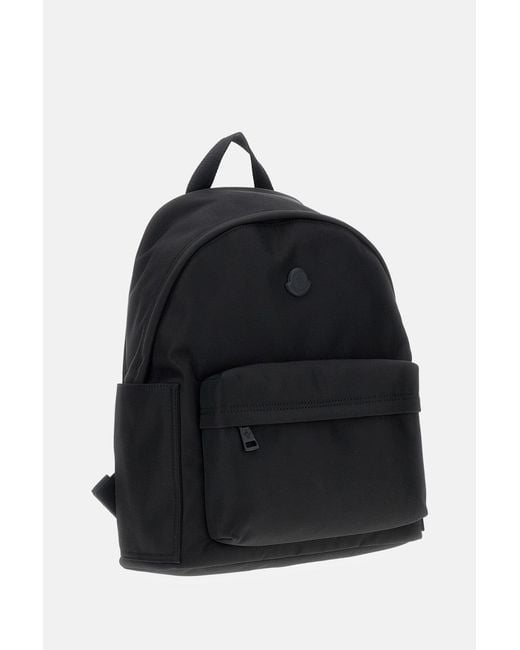 Moncler Black Backpack for men